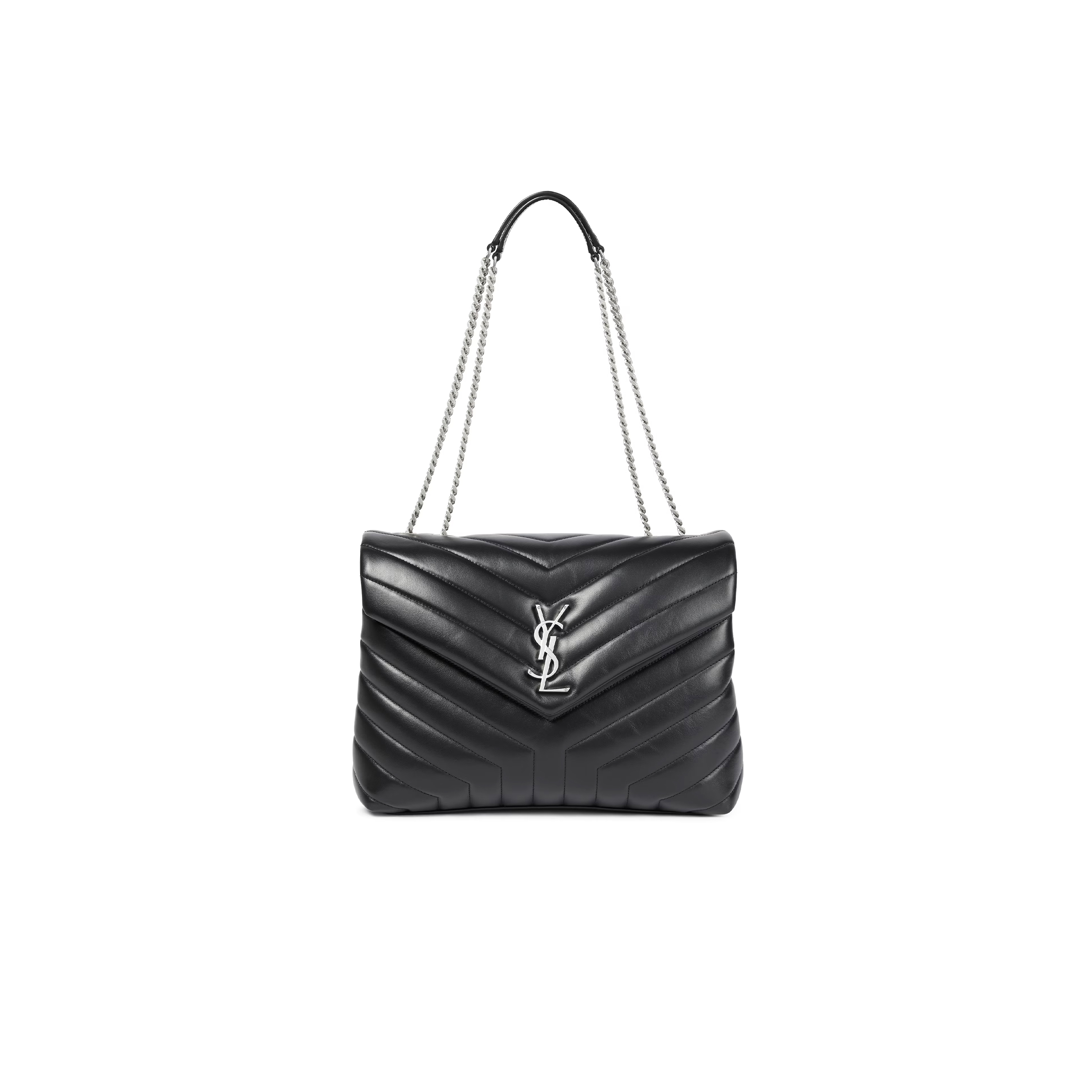 YSL LOULOU MEDIUM IN QUILTED LEATHER 574946DV7261000 (32*22*12cm)